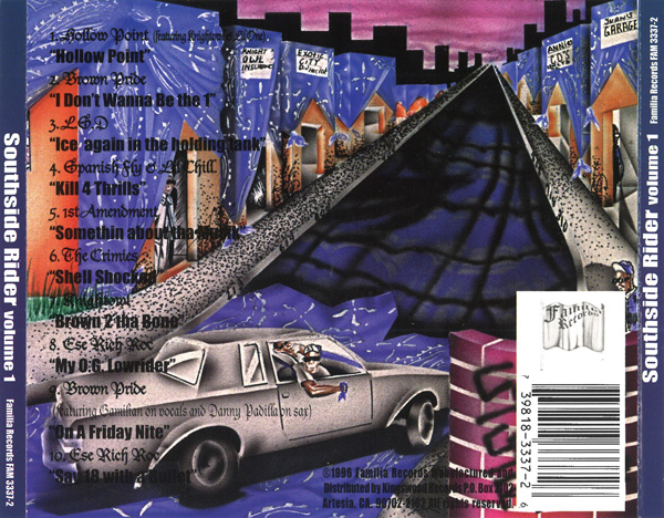 Southside Rider Volume 1 Chicano Rap
